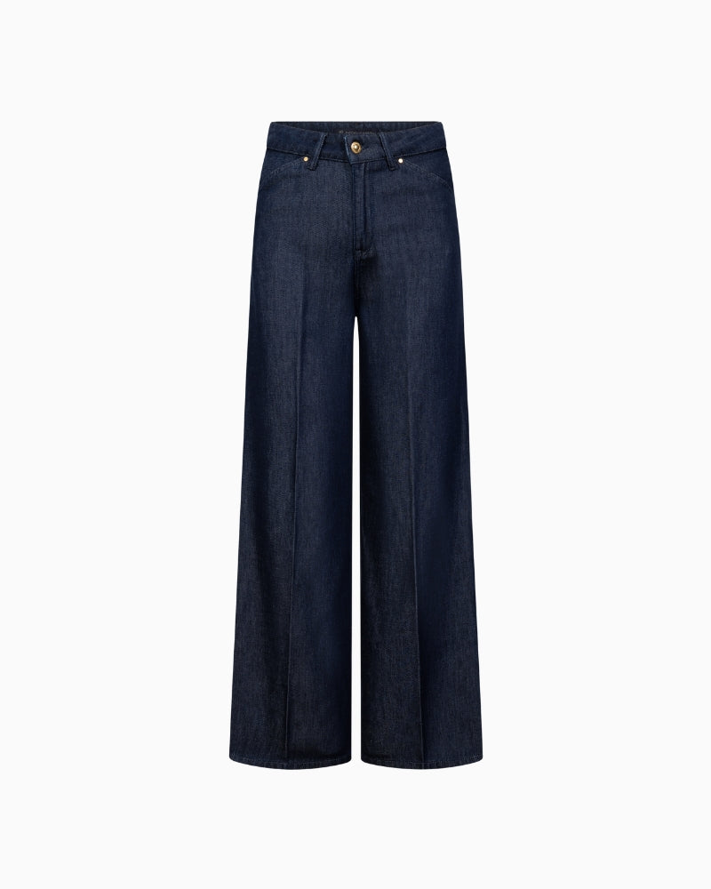 Raffaello Rossi Sena Jeans in dark denim front view