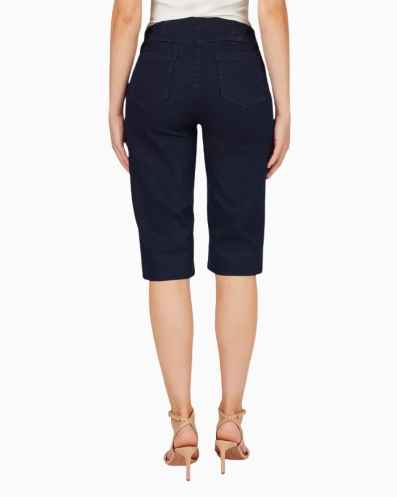 Robell Bella 05 shorts navy back view