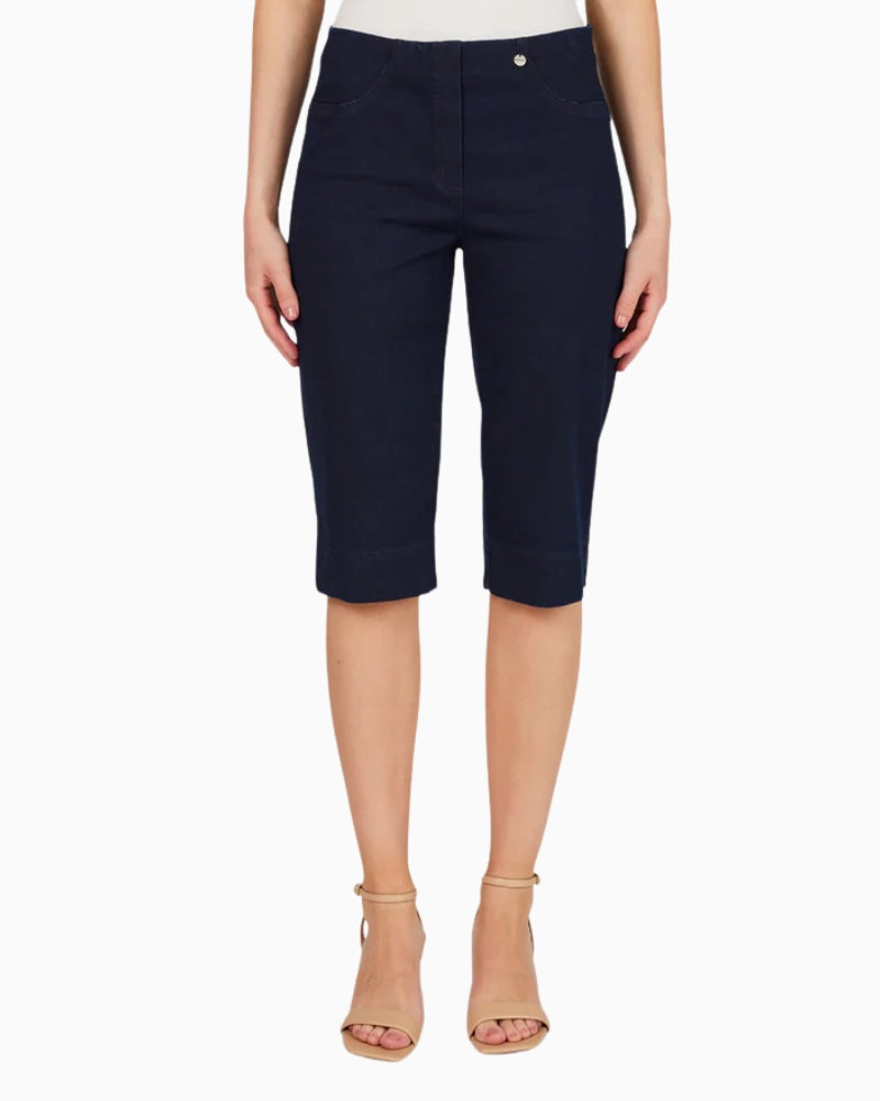 Robell Bella 05 shorts navy front view
