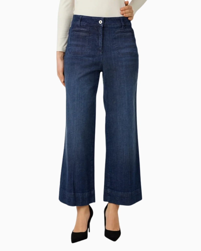 Robell Debby 09 Jeans in Dark Denim front view