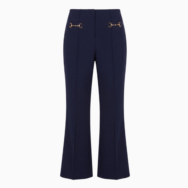 Robell Joella Trousers in Navy front view