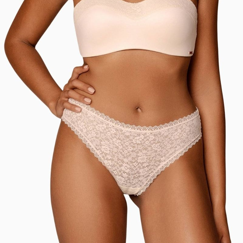 Lace string by Royal Lounge with no seams and soft waistband