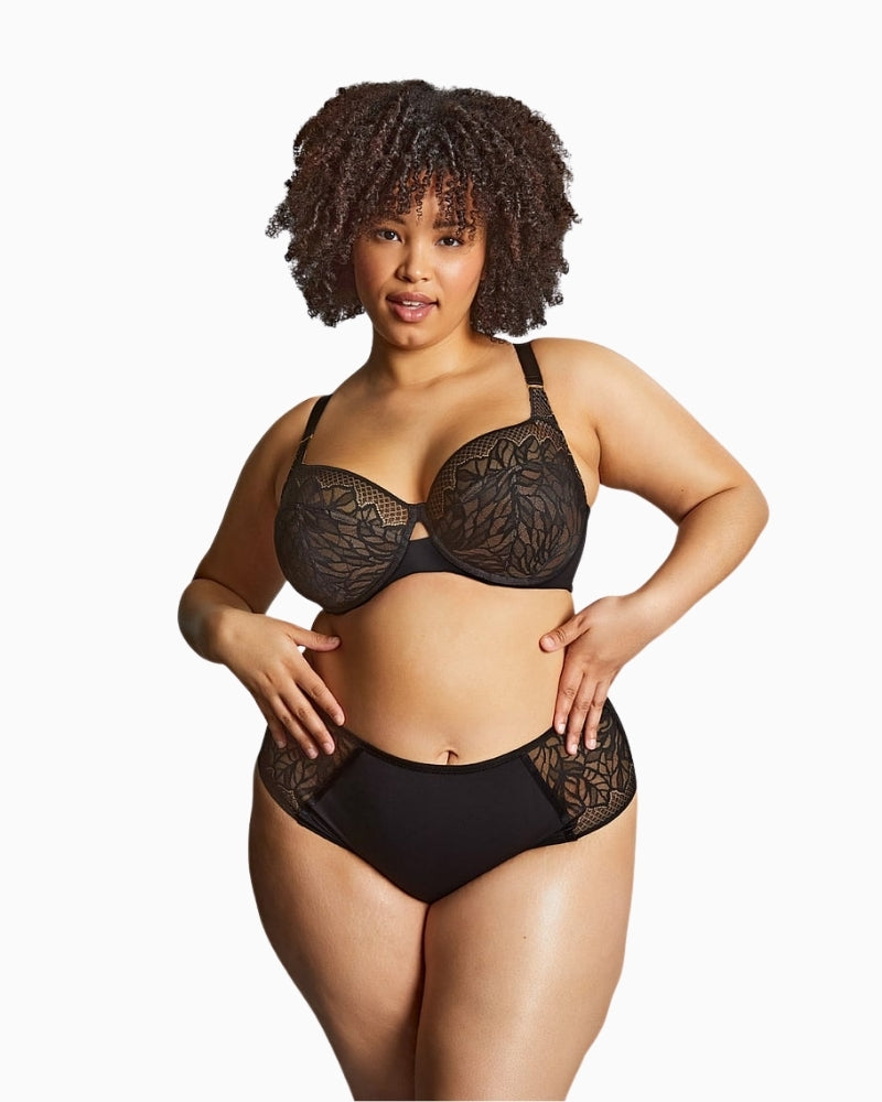 Panache Sculptresse Sophia deep brief styled with matching bra