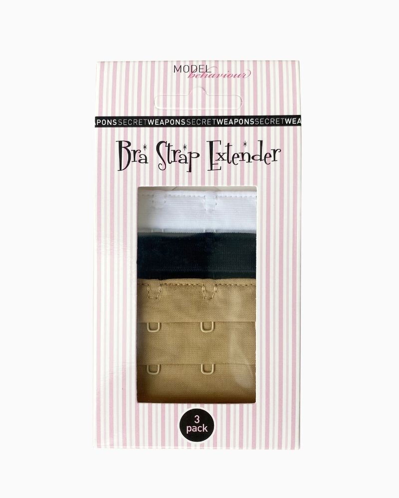 Secret Weapons multi-pack bra extenders for easy fit adjustment