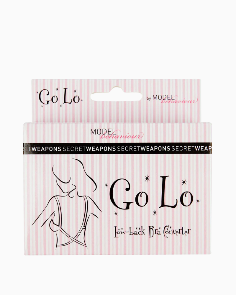 Secret Weapons Low Back Bra Extender in black, white, and nude colours for low-back outfits