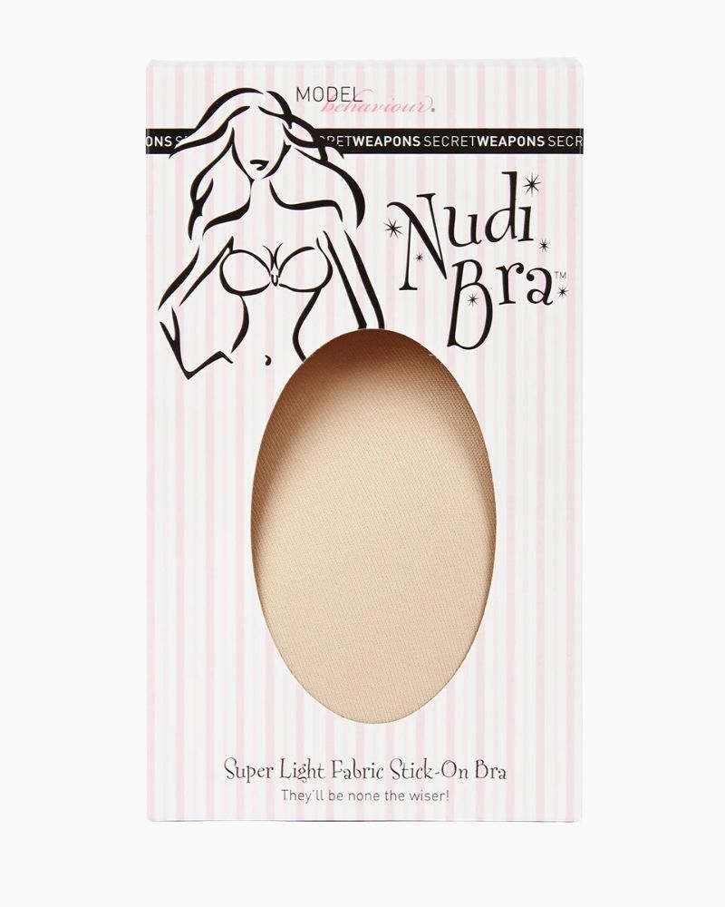 Secret Weapons Nudi Bra stick-on adhesive bra with fabric outer