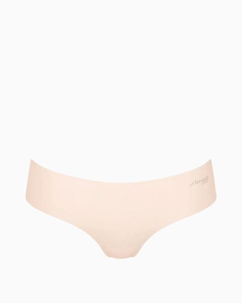 Front view of Sloggi seamless hipster briefs in soft recycled microfibre