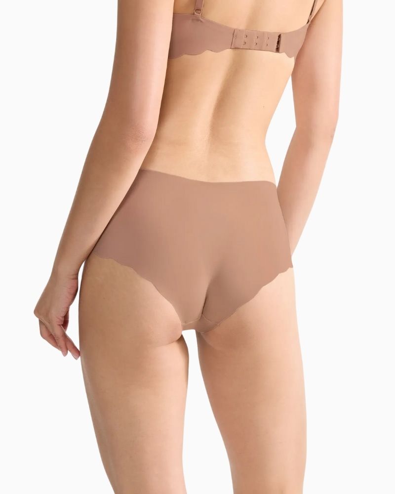 Back view of Sloggi ZERO Microfibre briefs with full coverage and lightweight fabric