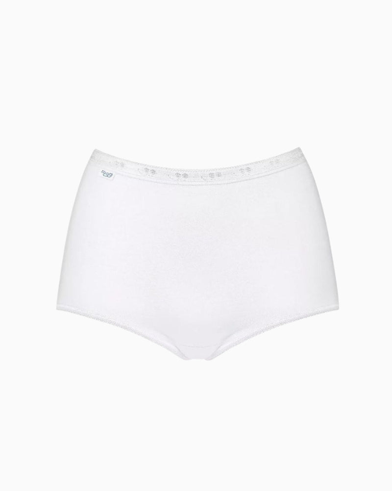 Sloggi - Maxi Briefs in White fabric detail