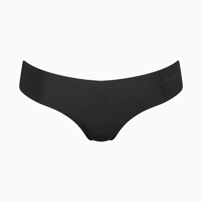 Sloggi - Zero Microfibre 2 Hipstring Brief in Black