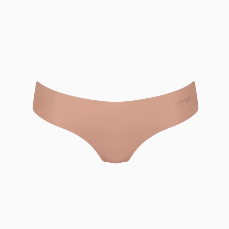 Sloggi Zero Microfibre Hipstring Brief in Cream fabric detail