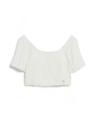 Superdry - Smocked Woven Top 