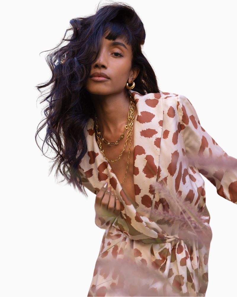 Talis Chains large gold plated chubby donut hoop earrings with 18 carat finish