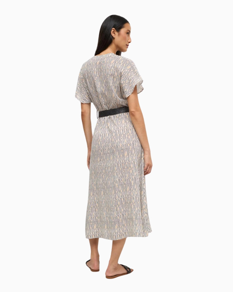 Tinta y Bariloche Siona dress natural back view