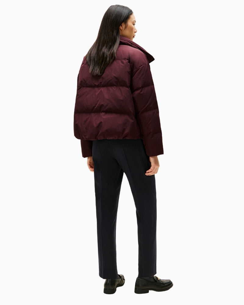 Back view of Tommy Hilfiger recycled polyester winter jacket