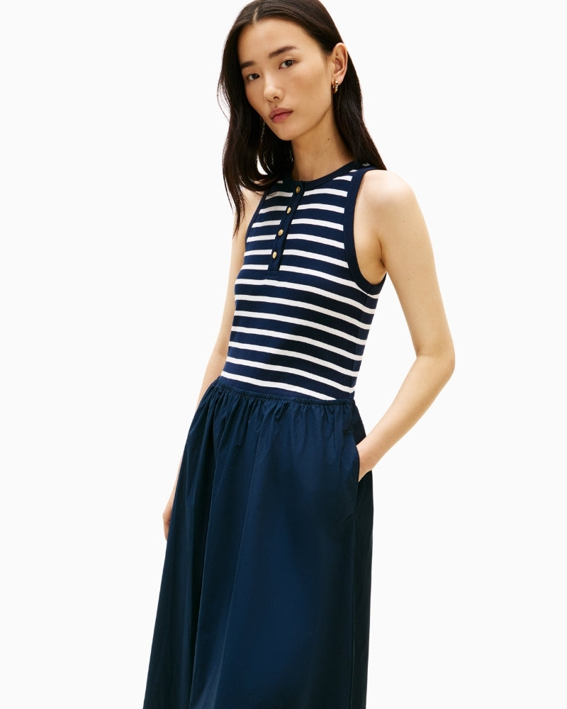 Poplin skirt and elasticated waist detail – Áines Boutique