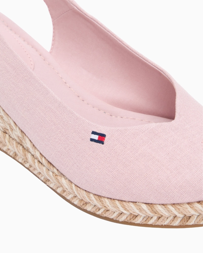 Pink Tommy Hilfiger sandal logo detail – Áines Boutique