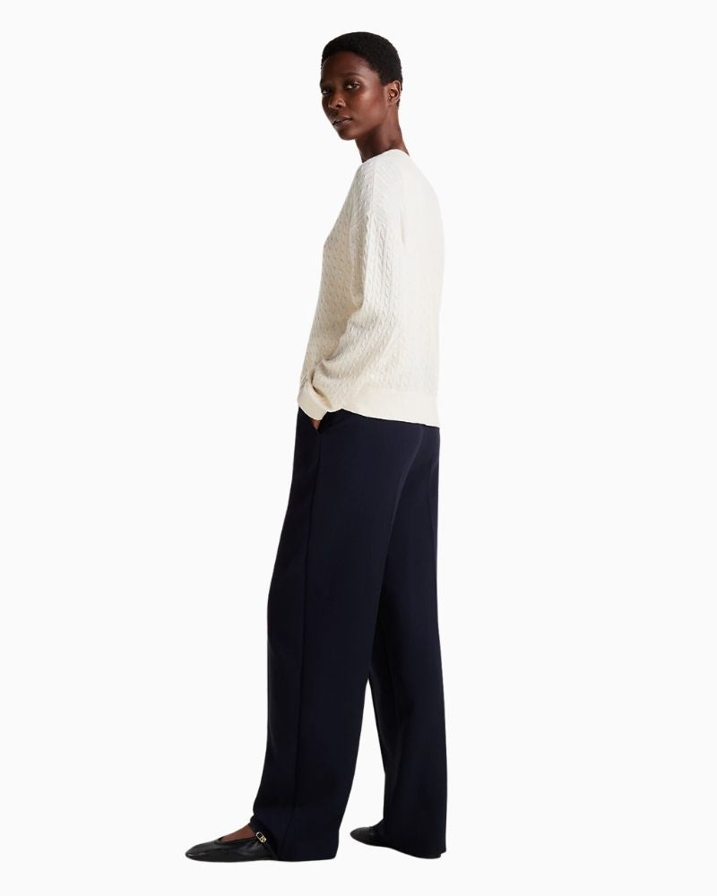 Tommy Hilfiger - Mini Cable V Neck Sweater