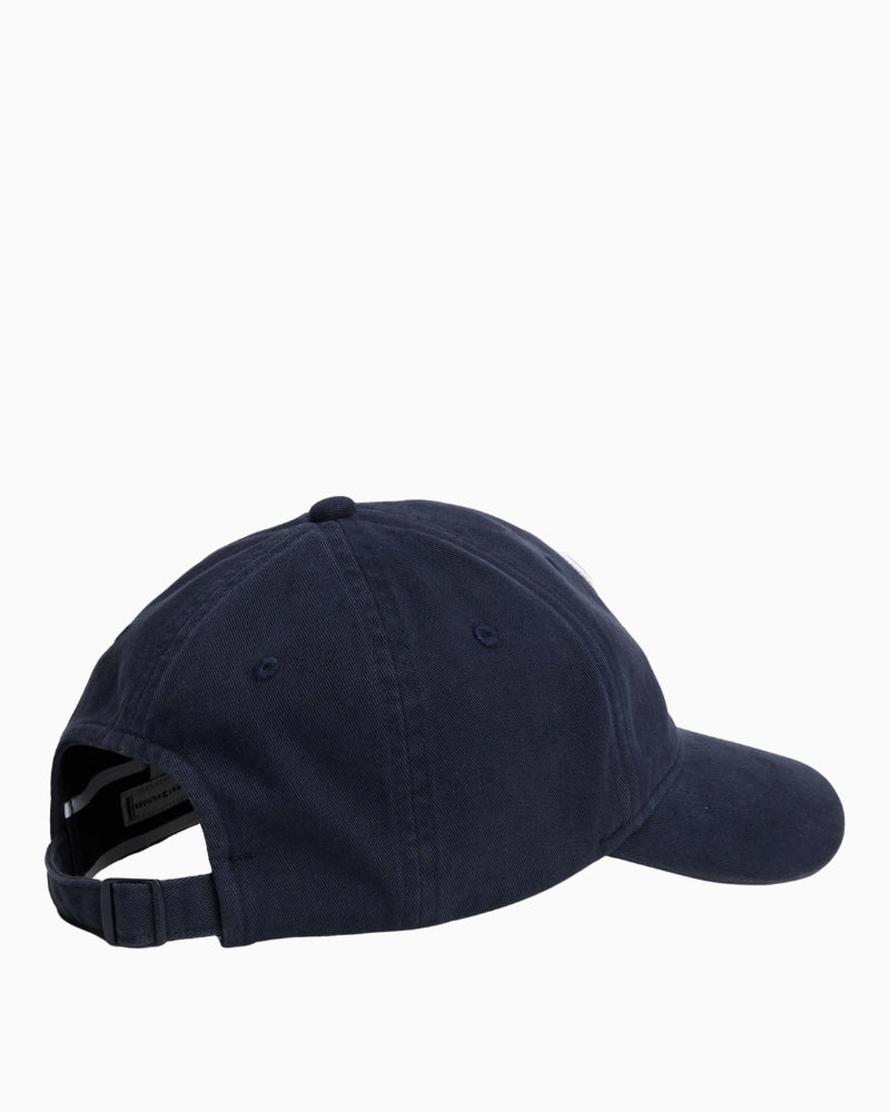 Back view with adjustable strap and logo tab