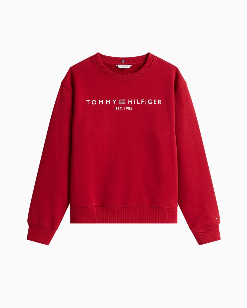 Close-up of TH logo on chest