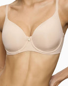 Close-up of Triumph smooth spacer bra showing soft padded cups