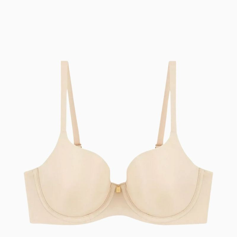 Triumph Body Make-Up Essentials spacer bra in nude beige microfibre