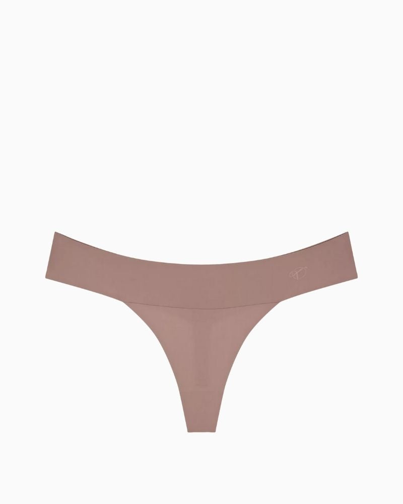 Triumph Body Make-Up Illusion String Brief in Chocolate Mousse with smooth bonded edges