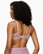 Back view of Triumph minimiser bra showing wide band and smooth fabric