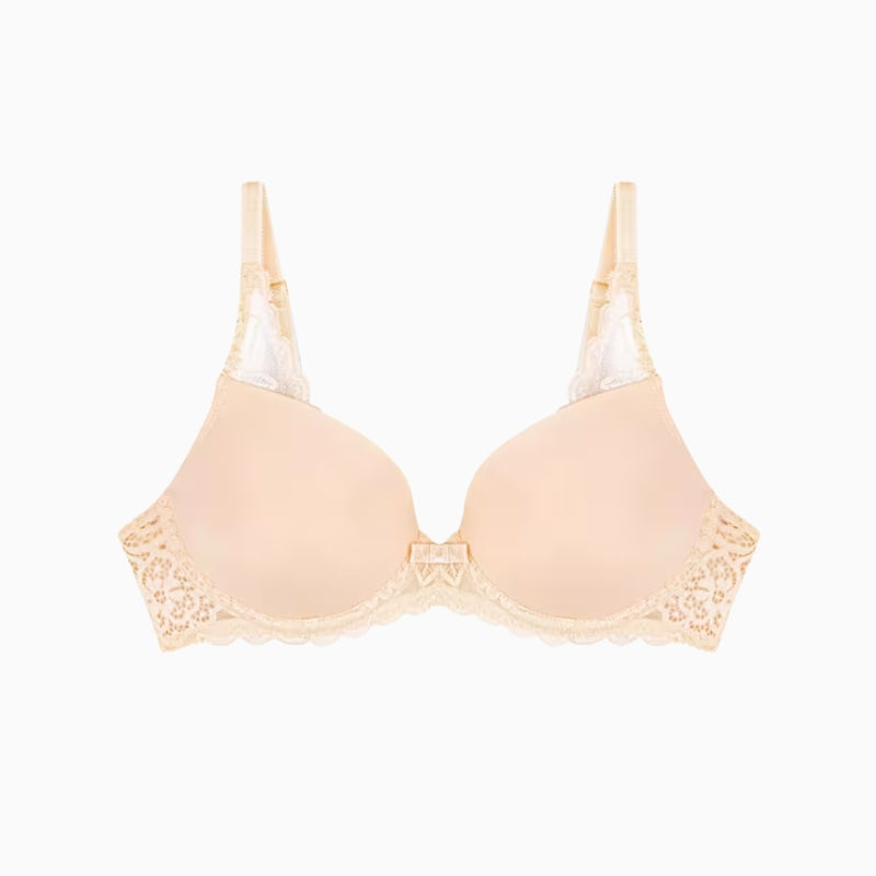 Triumph Amourette Spotlight Padded Bra in nude cup detail