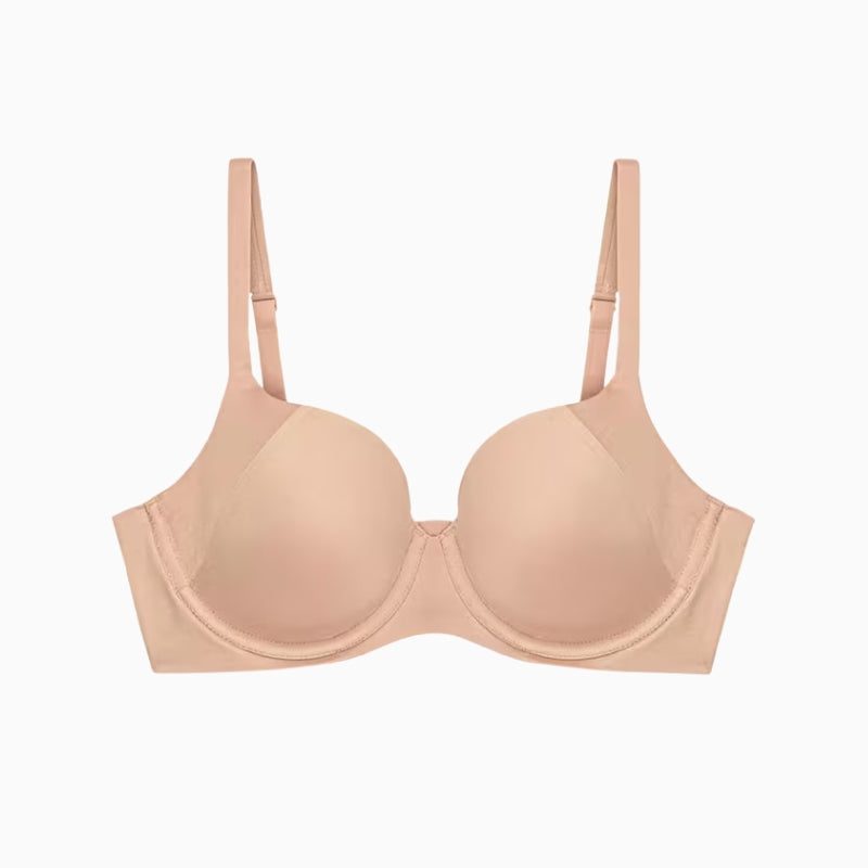 Triumph Body Make-Up Soft Touch Bra in nude strap detail