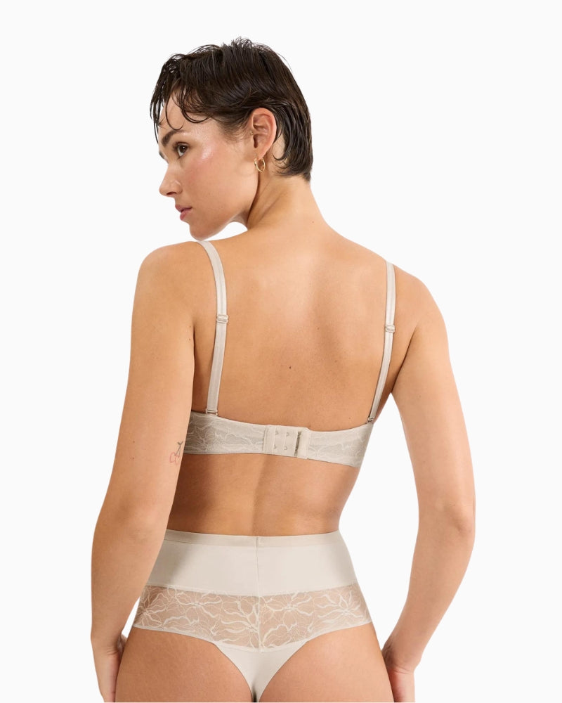 Triumph Comfort Contour Wired Padded Bra nude back view