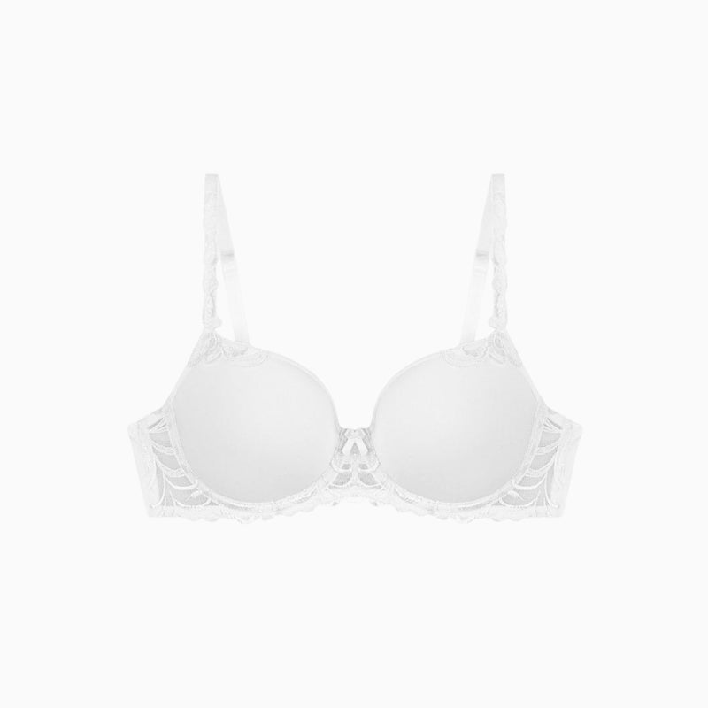 Triumph Modern Finesse Bra in White cup detail