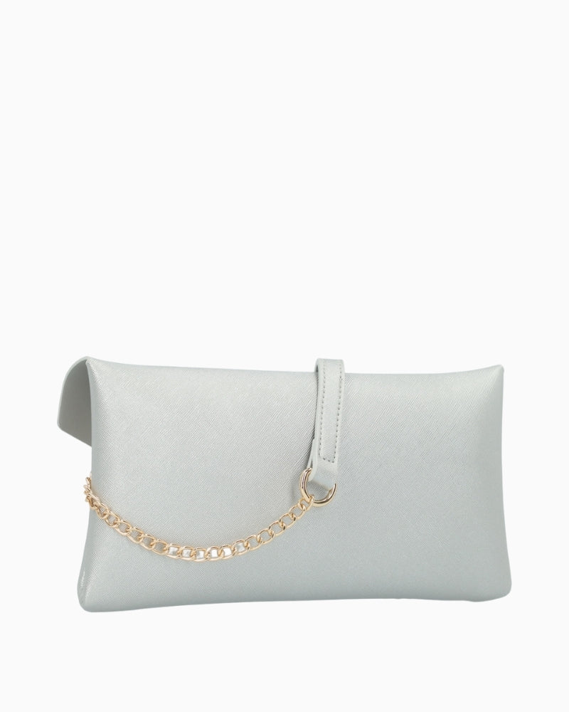 Valentino Arpie Clutch back view – Áines Boutique