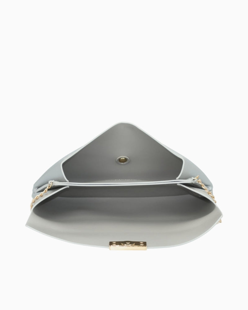 Valentino Arpie Clutch interior compartments detail – Áines Boutique