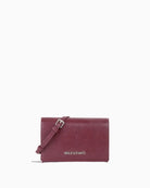 Valentino Ember clutch bag in smooth faux leather with compact shape
