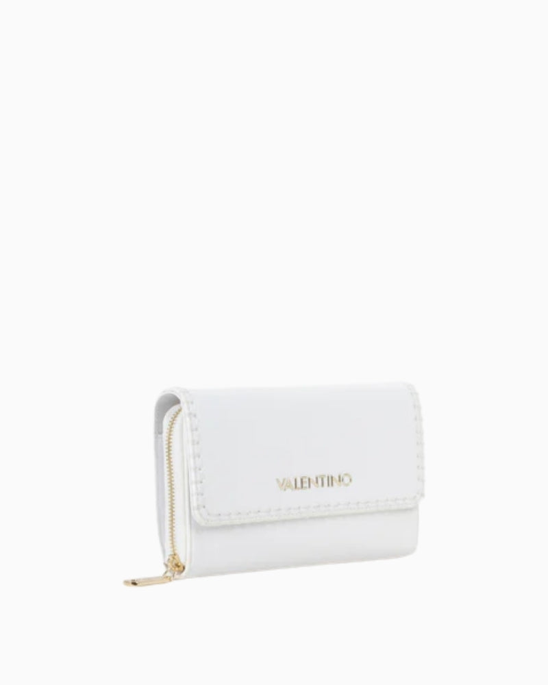 Valentino Aleksandra Wallet in Off White side view