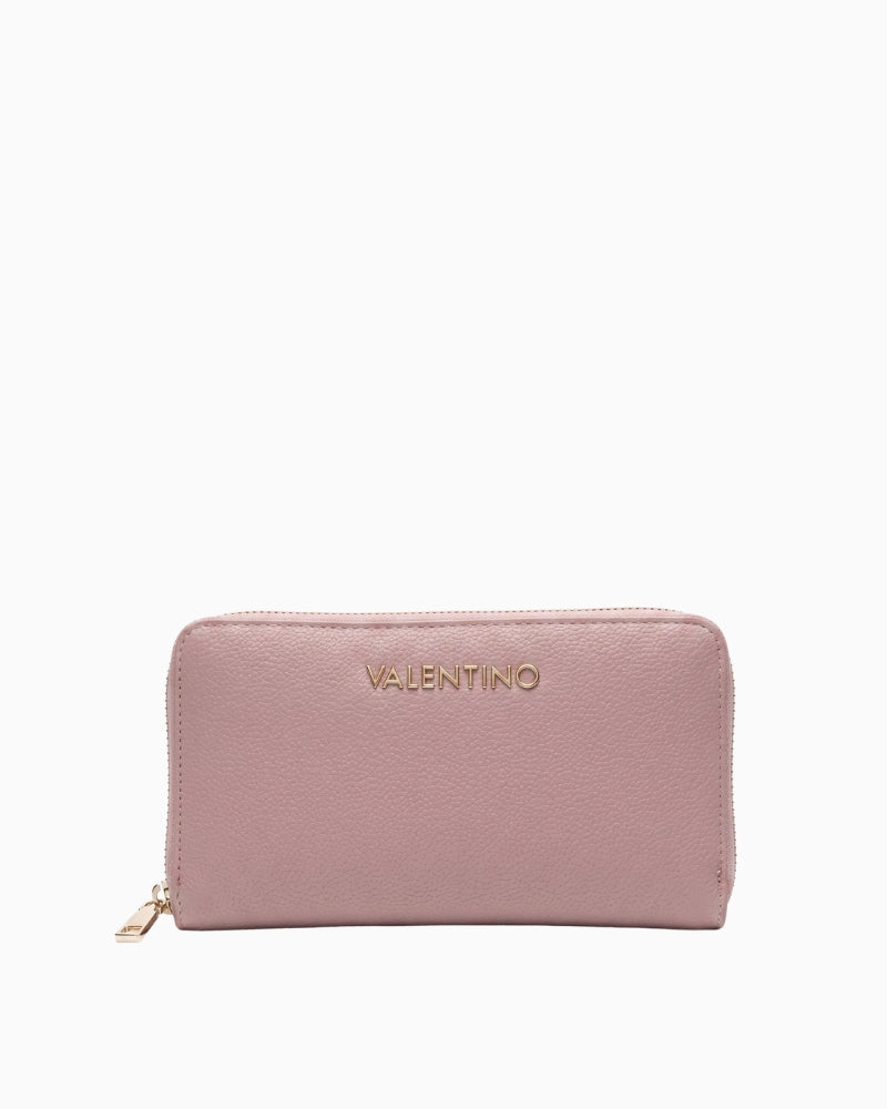 Valentino Doris Re Za Wallet pale pink front view