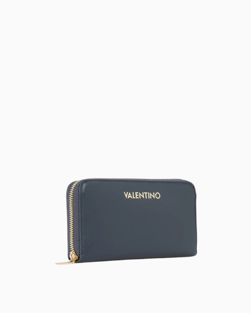 Valentino Portafogli con Zip CLIO RE wallet side view with zip closure