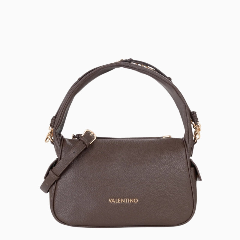 Valentino Saphire Hobo Bag in Brown front view