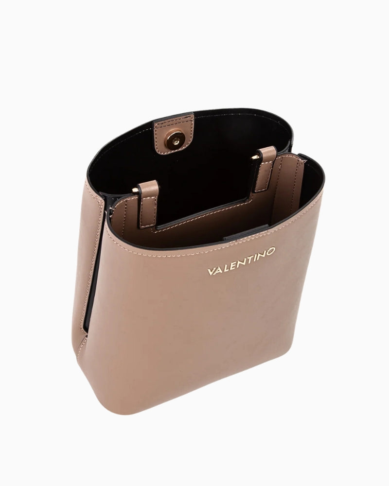 Interior shot revealing multiple compartments for organisation