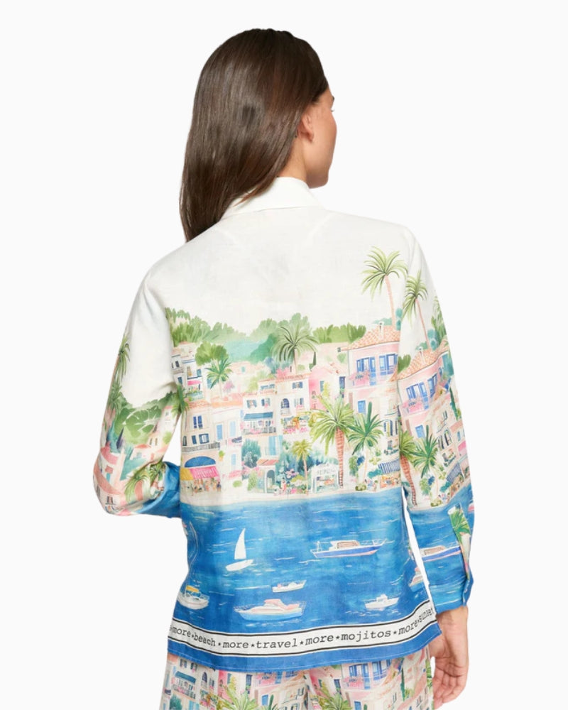 Vilagallo Puerto Banús shirt back view