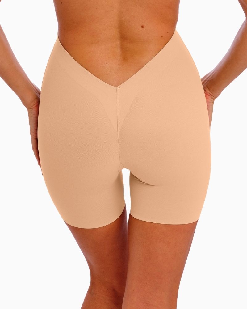 Back view of Wacoal shapewear showing no-slip bonded tape and smooth fit