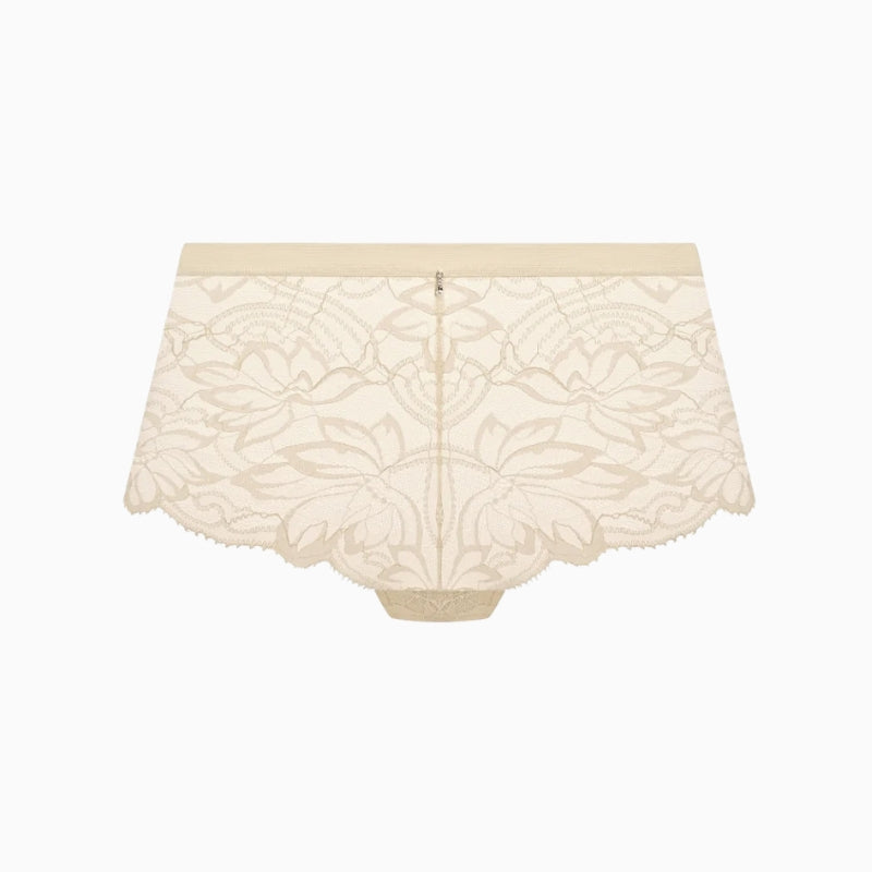 Wacoal Abellia Gardenia lace short front view – Áines Boutique