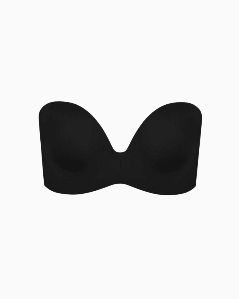Wonderbra Ultimate Strapless Bra in black cup detail