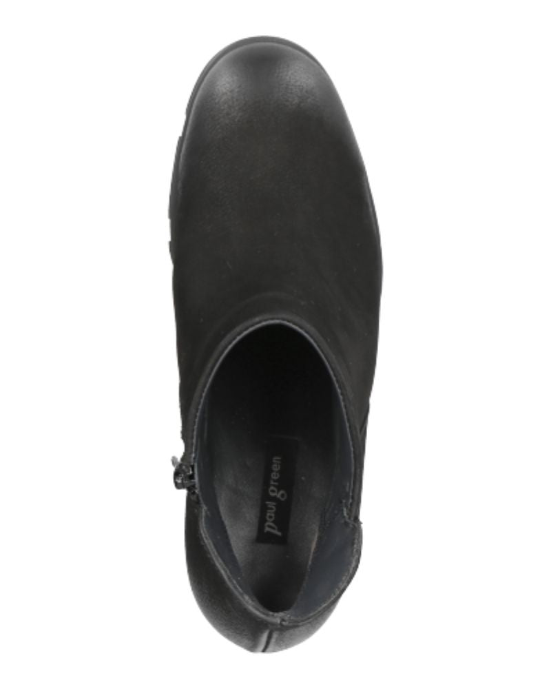 Paul Green - Ankle Boot in Black - Top View