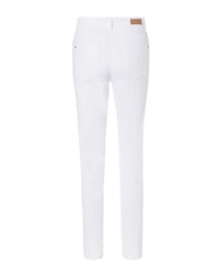 Olsen - Trousers in Off White - Back View