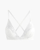 Calvin Klein - Lightly Lined Plunge in Ivory - Full View