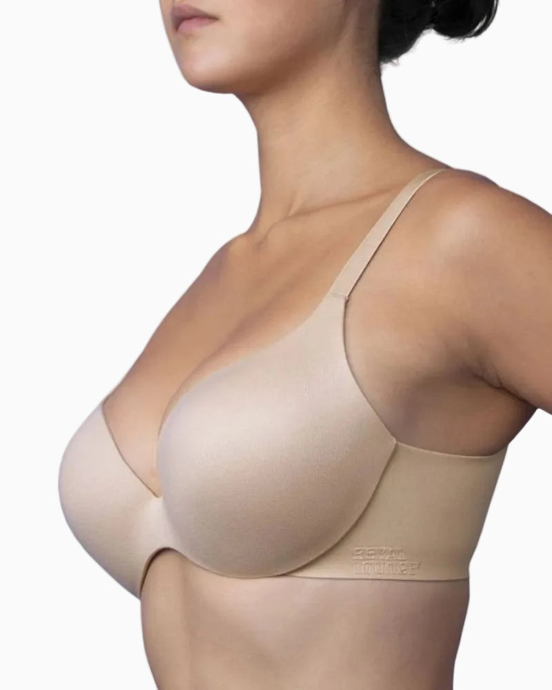 FIT Bra Fumee in nude side view