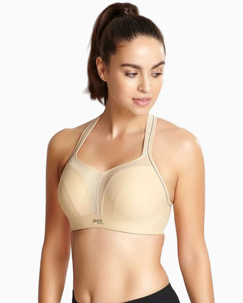 Panache Wired Sports Bra in Latte cup detail