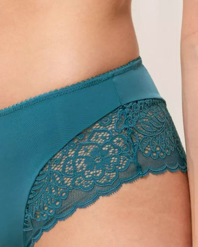 Triumph - Amourette Spotlight Hipster in Teal - Side View